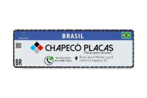 CHAPECÓ PLACAS
