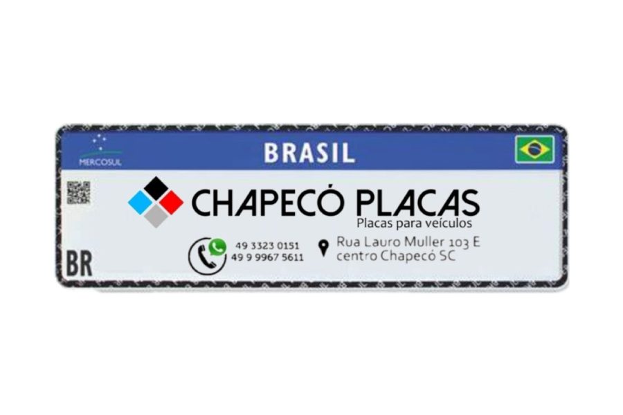 CHAPECÓ PLACAS